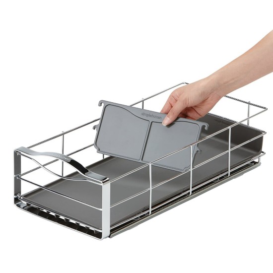 Verschuifbare organizer voor kast, 22,8 x 50,8 cm - merk "simplehuman"
