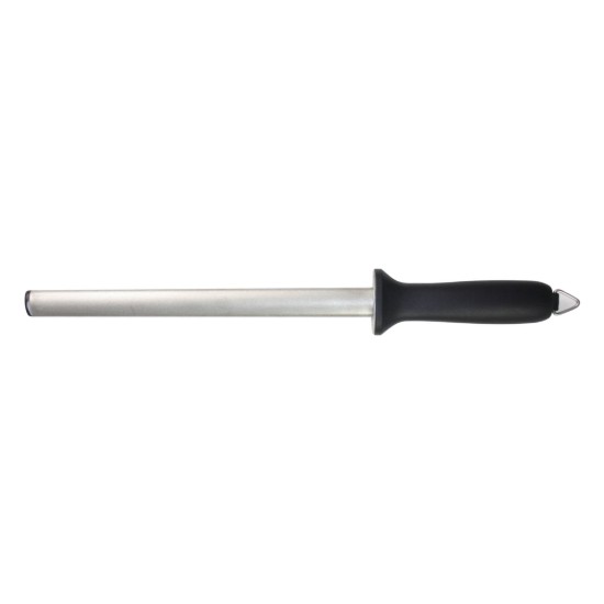Acciaino per affilare i coltelli, rivestito di diamante, acciaio inossidabile, 30 cm - Zokura