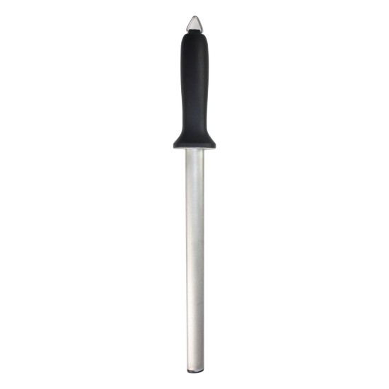 Acciaino per affilare i coltelli, rivestito di diamante, acciaio inossidabile, 30 cm - Zokura