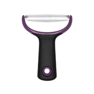 Large vegetable peeler, stainless steel, purple - OXO