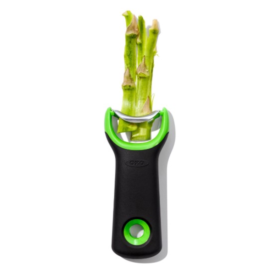 Pelapatate per asparagi, acciaio inox, verde - OXO