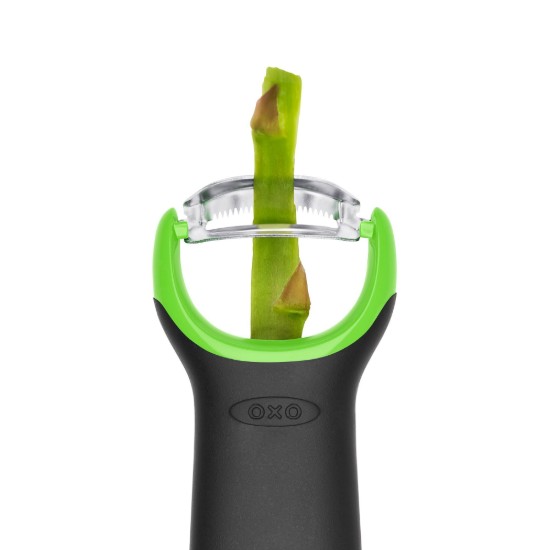 Pelapatate per asparagi, acciaio inox, verde - OXO