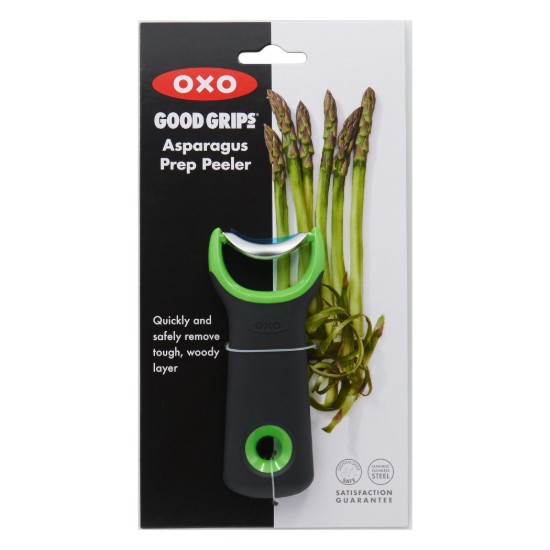 Pelapatate per asparagi, acciaio inox, verde - OXO
