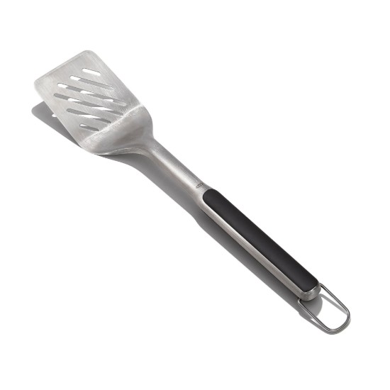 Turner and tongs grill set, stainless steel - OXO