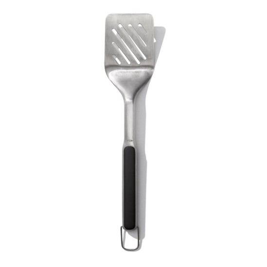 Turner and tongs grill set, stainless steel - OXO