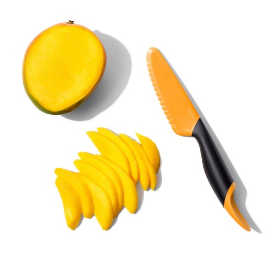 Mango slicing knife with scoop, plastic - OXO