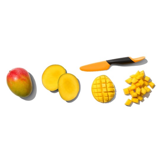 Mango slicing knife with scoop, plastic - OXO