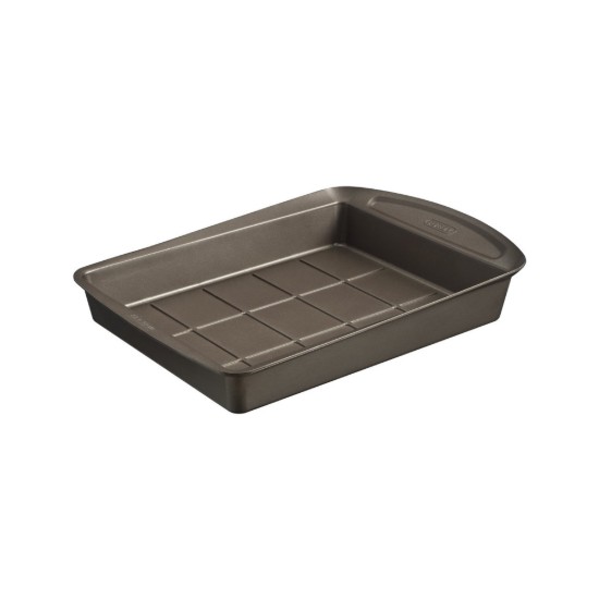 Bakvorm, 28 x 22 cm, "ASIMETRIA", koolstofstaal - Pyrex