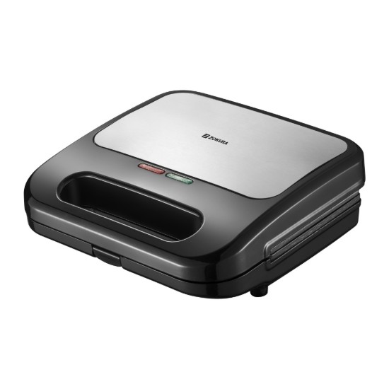 3-in-1 sandwich maker, 2 slices, 800 W - Zokura
