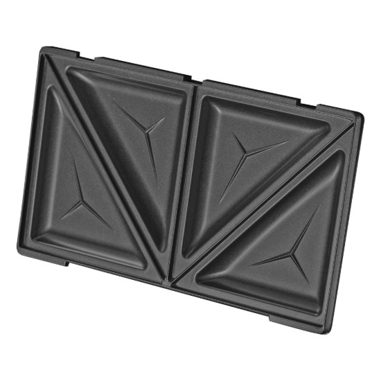 3-in-1 sandwich maker, 2 slices, 800 W - Zokura