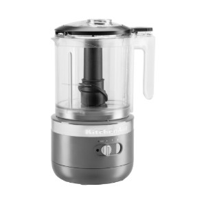 Snoerloze hakmolen, kleur "Charcoal Grey" - merk KitchenAid