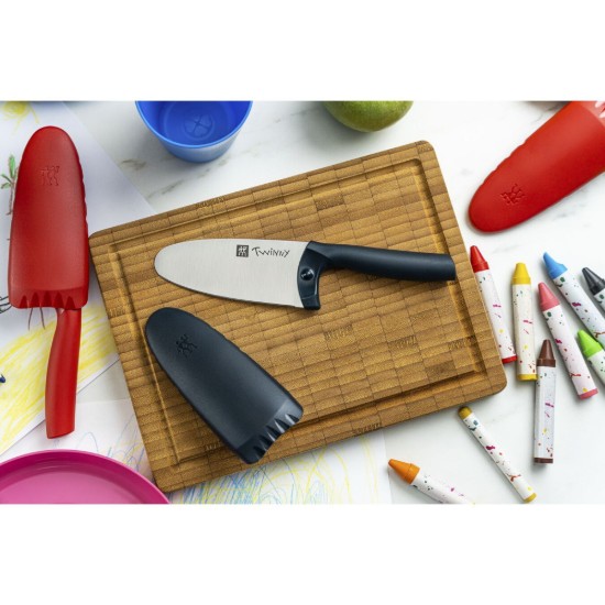 Children's chef's knife, 10 cm, Twinny, blue - Zwilling