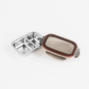 “To Go” food storage container, made from stainless steel, 700 ml - Cuitisan