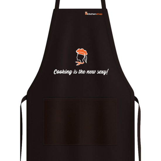 Keukenschort "Cooking is the new sexy!"
