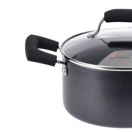 Pentola in alluminio, 20 cm / 2,8 L, della gamma "Primary" - Zokura