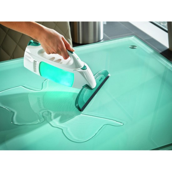 Conjunto de aspirador Dry&Clean para janelas, com limpa-vidros e pega - Leifheit