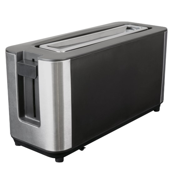 2-slot toaster, with glass window, 1200 W - Zokura