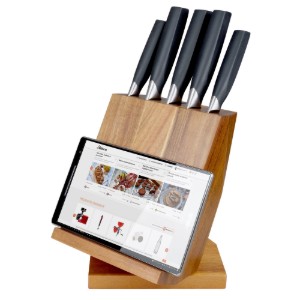 Set di coltelli da 6 pezzi, supporto rotante - Zokura