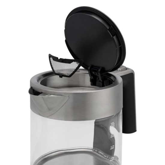 Glass electric kettle, 1 l, 2200 W, "Brighton"  - Princess