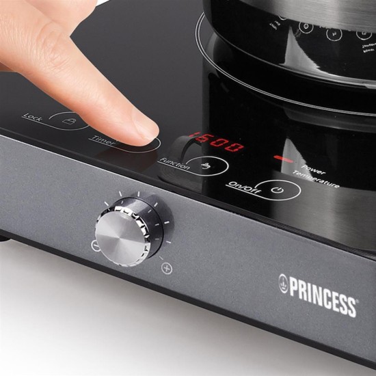 Inductiekookplaat, 1800 W - Princess
