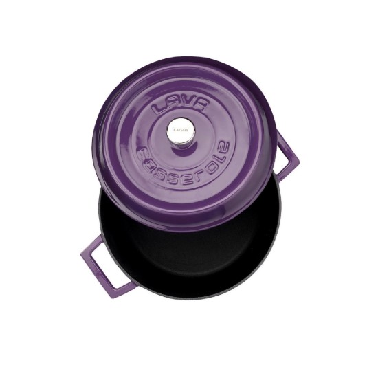 Kastrul, malm, 20cm/2,82L, "Trendy", Lilla - LAVA