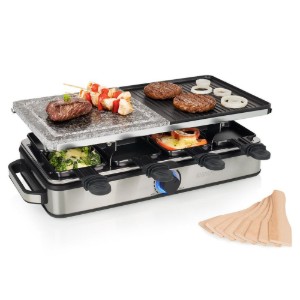 Elektrische grill/raclette kookplaat, 1400 W - Princess