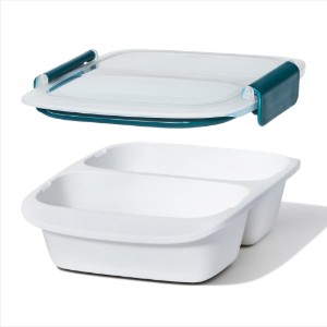 Prep & Go divided food container with 2 compartments - OXO