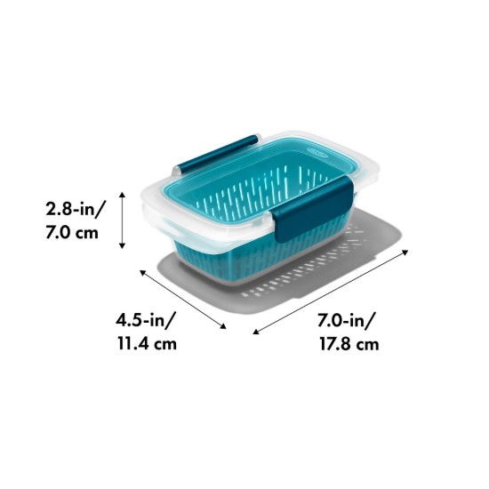 Prep & Go δοχείο τροφίμων με τρυπητό, 17,8 x 11,4 cm, πλαστικό - OXO