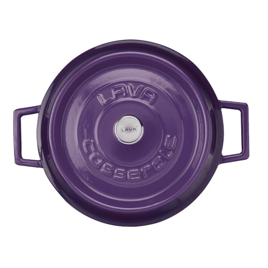 Katls, čuguns, 28 cm / 3,5 l, "Trendy", violeta - LAVA