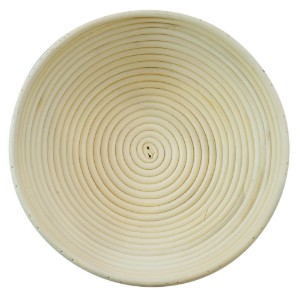 Cestello per lievitazione impasto rotondo, 28 cm, rattan - Zokura