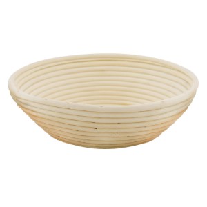 Cestello per lievitazione impasto rotondo, 28 cm, rattan - Zokura