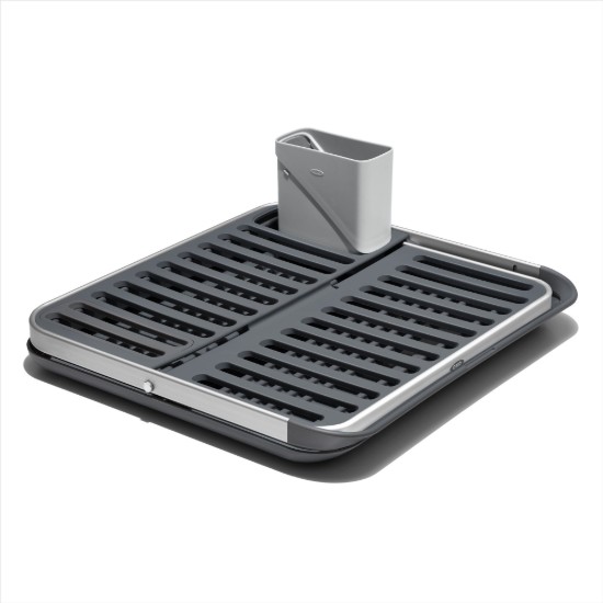 Opvouwbaar vaatdroogrek, 41,7 x 37,1 x 5,1 cm, aluminium - OXO