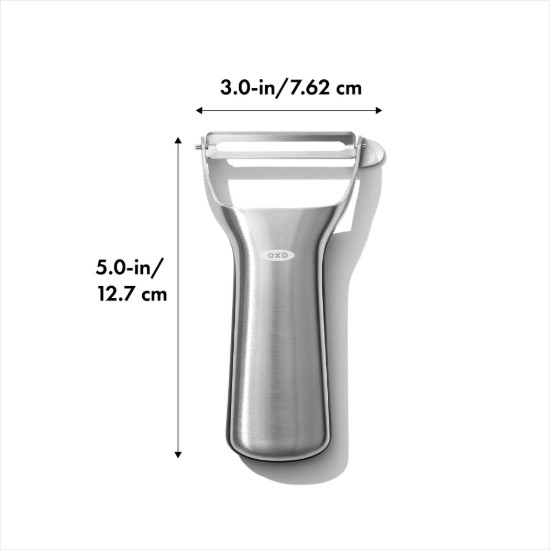 Dunschiller, roestvrij staal - OXO