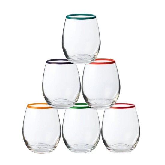 Set van 6 390 ml Time to party drinkglazen - Royal Leerdam