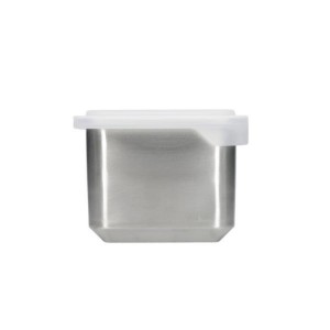 Food container, made from stainless steel,11 x 15 x 13 cm, MasterClass range - made by Kitchen Craft 