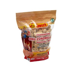Aanmaakblokjes voor barbecue, op basis van houtwol, 1 kg