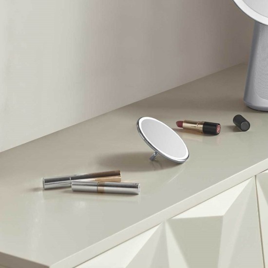 Zakmake-upspiegel met sensor, 10,4 cm, Brushed - simplehuman