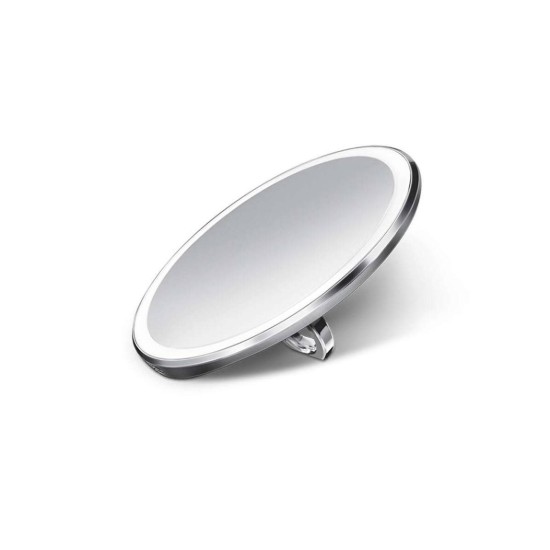 Zakmake-upspiegel met sensor, 10,4 cm, Brushed - simplehuman
