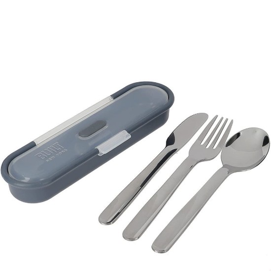 Set tacamuri calatorie, inox - Built