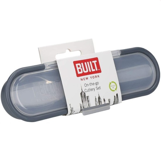 Set tacamuri calatorie, inox - Built