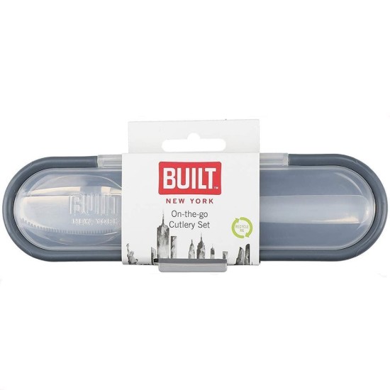 Set tacamuri calatorie, inox - Built