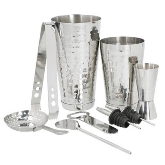 Set voor het bereiden van cocktails, RVS, 8 stuks – Kitchen Craft