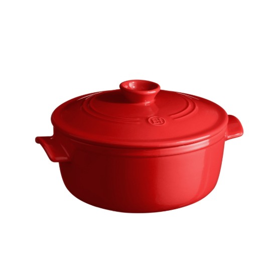 Keramische kookpot, 28 cm/5,3L, Burgundy - Emile Henry