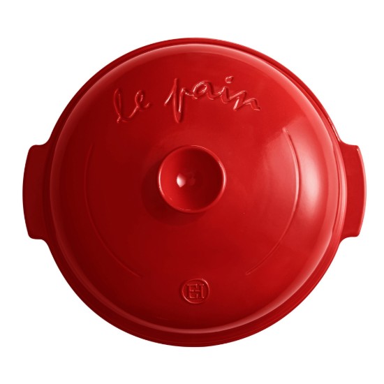 Broodbakset, keramiek, 28,5 cm, Burgundy - Emile Henry