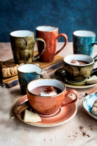 Schotel voor koffiekopje, 14,5 cm, "Craft Terracotta" - Steelite