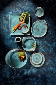 Steunbord voor soepkom, 16,5 cm, "Craft Blue" - Steelite