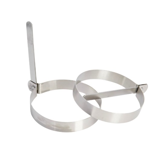 2-delige eierringenset, roestvrij staal, 8,5 cm - Kitchen Craft