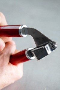 Knoflookpers, RVS, 19 cm, Empire Red - KitchenAid