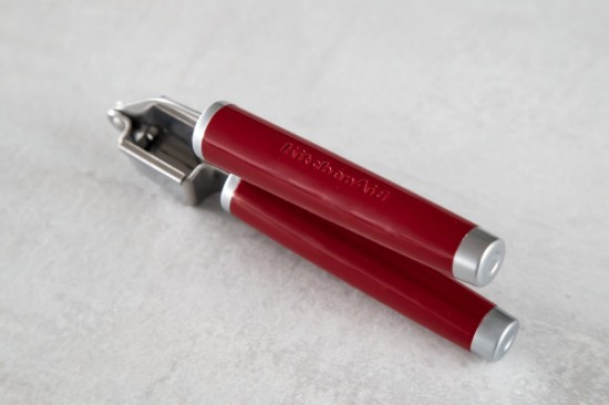 Knoflookpers, RVS, 19 cm, Empire Red - KitchenAid