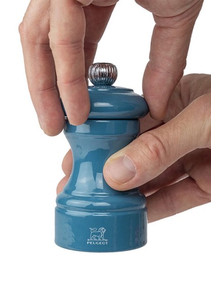 Pepper mill, 10 cm, "Bistrorama", Pacific Blue - Peugeot